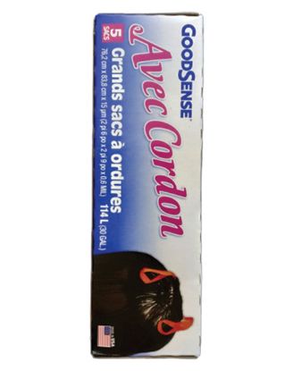 Picture of Goodsense Large Trash Bags 10 114 L 30 Gallon