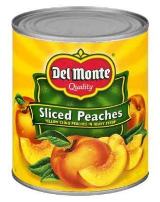 Picture of Delmonte Sliced Peaches 8.5 Oz