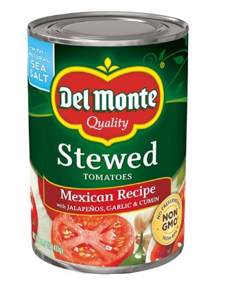 Picture of Delmonte Stewed Mexican Recipe 14.5 Oz