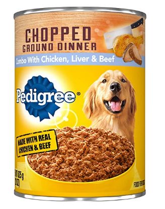 Picture of Pedigree Chopped Combo With Chicken Liver And Beef 13.2 Oz
