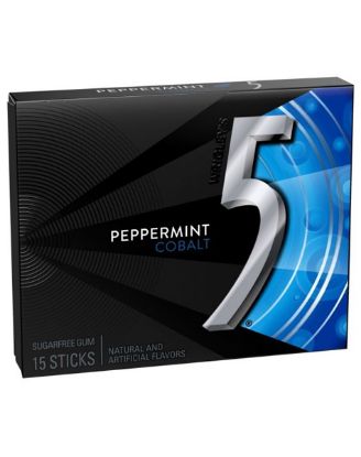 Picture of Wrigley/'s 5 Cobalt Peppermint 15 Sticks