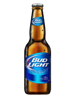 Picture of Bud Light Beer Bottle 355 Ml