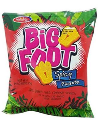 Picture of Holiday Big Foot Spicy Chips 25 Grams