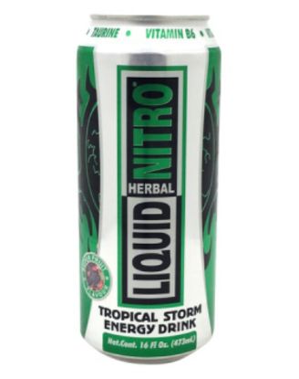 Picture of Liquid Nitro Herbal Tropical Storm Energy Drink 16 Oz