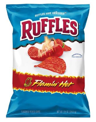 Picture of Ruffles Flamin Hot Chips 6.5 Oz