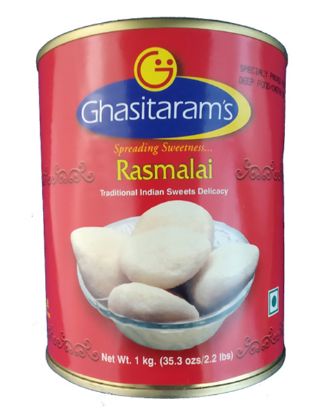 Picture of Ghasitaram/'s Rasmalai 1 Kg