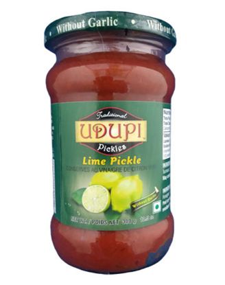 Picture of Udupi Lime Pickle Without Garlic 10.05 Oz