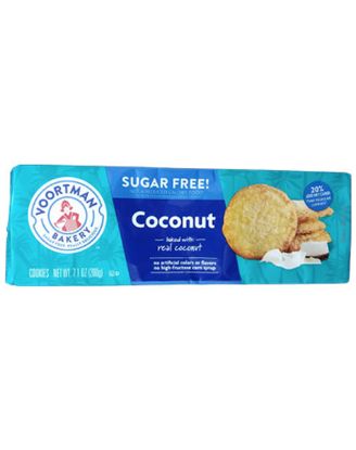 Picture of Voortman Coconut Sugar Free Cookies 200 Grams