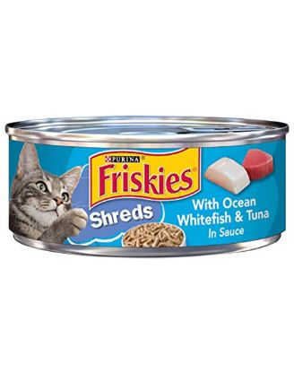Picture of Purina Friskies Shreds With Ocean Whitefish & Tuna In Sauce 5.5 Oz