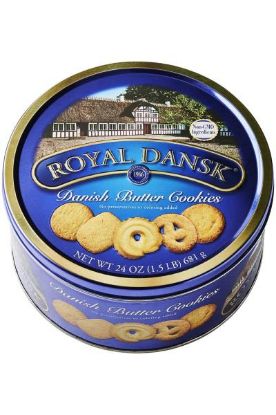 Picture of Royal Dansk Danish Butter Cookies 24 Oz