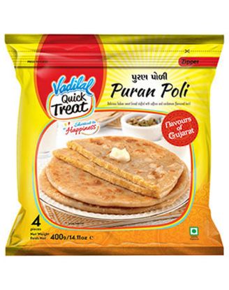 Picture of Vadilal Puran Poli 4pc 400 Grams