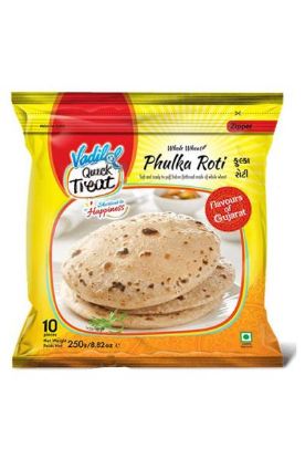 Picture of Vadilal Phulka Roti 10 Pcs 250 Grams