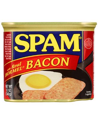 Picture of Spam With Real Hormel Bacon 12 Oz