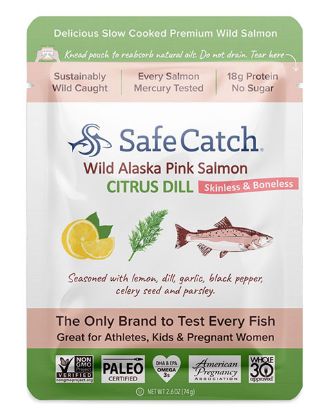 Picture of Safe Catch Wild Pacific Pink Salmon Skiniess & Boneless 3 Oz