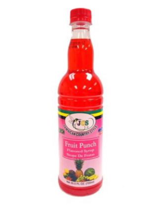 Picture of Jcs Fruit Punch Flavored Syrup 25.5 Oz