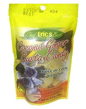 Picture of Chef Eric/'s Coconut Ginger Busta Candy 1 Pc