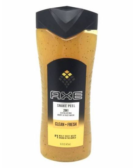 Picture of Axe Snake Peel 2 In 1 Exfoliating Body Wash 16 Oz