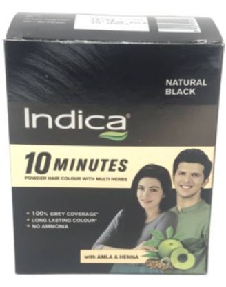 Picture of Indica Natural Black Hair Colour 40 Grams