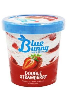 Picture of Blue Bunny Double Strawberry Ice Cream 473 Ml