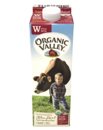 Picture of Organic Valley Whole Milk 0.95 Litre