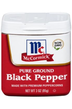Picture of Mc Cromick Black Pepper 3 Oz