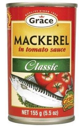 Picture of Grace Mackerel In Tomato Sauce Classic 5.5 Oz