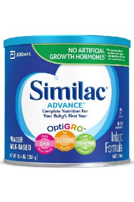 Picture of Similac Advance Infant Formula With Iron Milk Based Powder 352 Grams