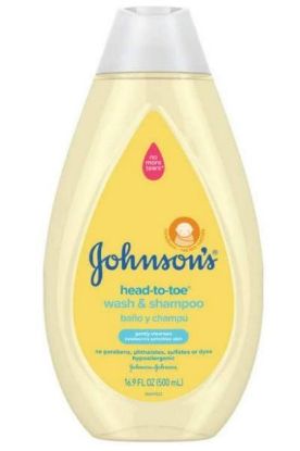 Picture of Johnson/'s Head To Toe Baby Wash & Shampoo 16.9 Fz