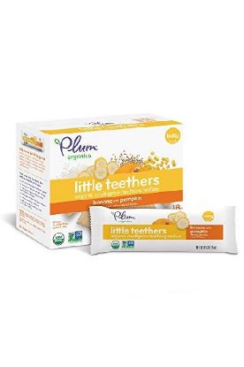 Picture of Plum Organics Little Yums Organic Teething Wafers Pumpkin & Banana 0.5 Z