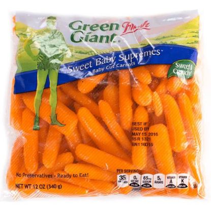 Picture of Grimmway Farms Microwaveable Petite Carrots Bag 12 Oz