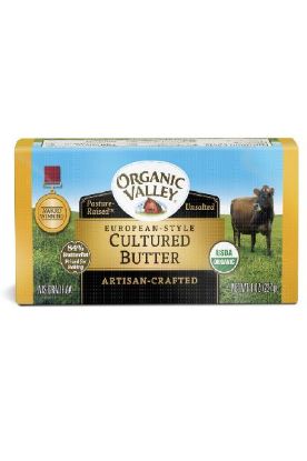 Picture of Organic Valley Butter European Styled Cultured 8 Z