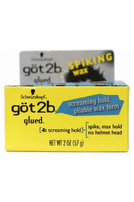 Picture of Schwarzkopf Glued Spiking Wax 2 Oz