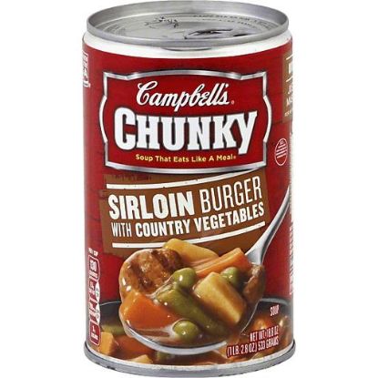 Picture of Campbell/'s Chunky Sirloin Burger With Country Vegetables Soup 18.8 Oz
