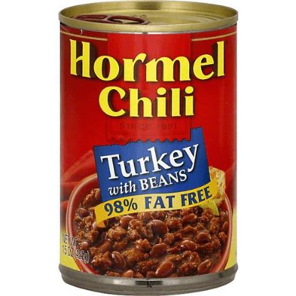 Picture of Hormel Chili With Beans Turkey 15 Oz