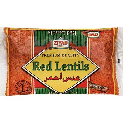 Picture of Ziyad Red Lentils 16 Oz