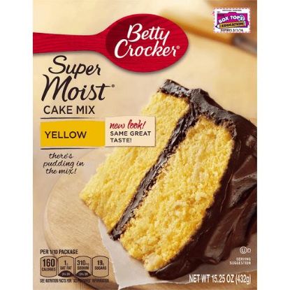 Picture of Betty Crocker Favorites Cake Mix Super Moist Yellow 15.25 Oz