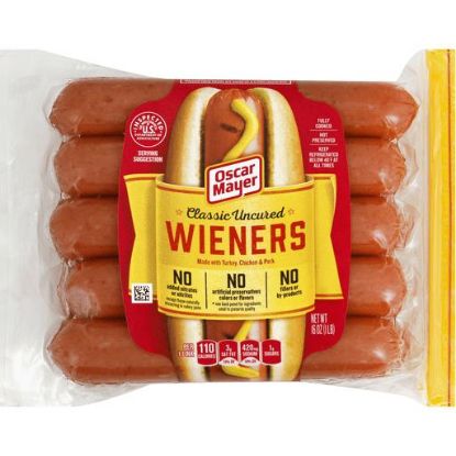 Picture of Oscar Meyer Classic Uncured Wieners 16 Oz