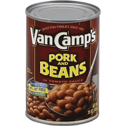 Picture of Van Camp/'s Pork & Beans In Tomato Sauce 15 Oz