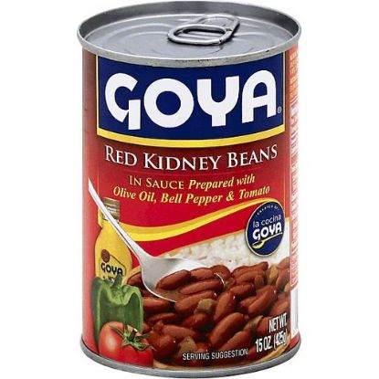 Picture of Goya Red Kidney Beans Guisadas 15 Oz