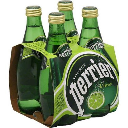 Picture of Perrier Sparkling Natural Mineral Water Lime 11 Oz
