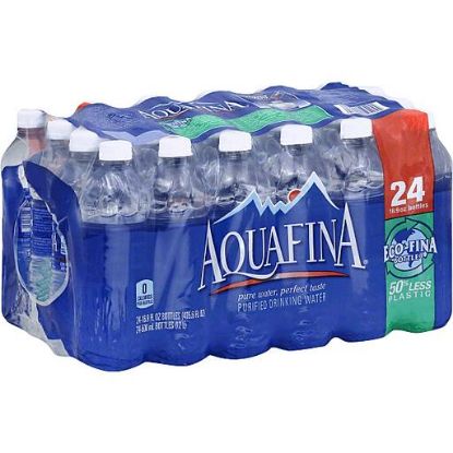Picture of Aquafina Water Purified Drinking. 16.9 Oz