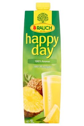 Picture of Rauch Happy Day 100% Pineapple Juice 1l 1 L