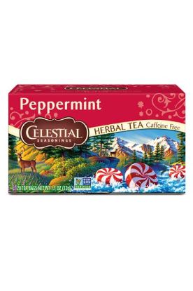 Picture of Celestial Seasonings Herbal Tea - Peppermint - Caffeine Free 20 Bg