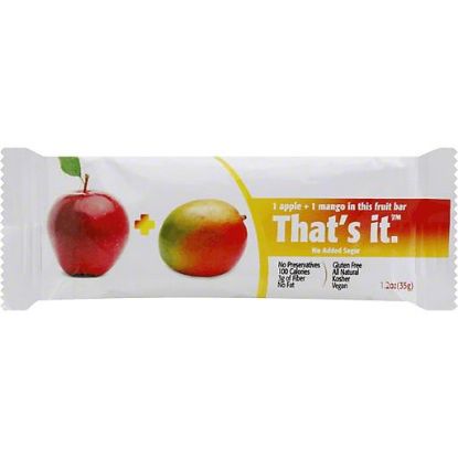 Picture of That/'s It Fruit Bar Apple + Mango Fruit Bar Nsa 35 Gm
