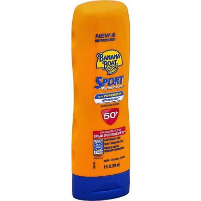 Picture of Banana Boat Sport Performance Sunscreen Lotion Broad Spectrum Spf 50+ 8 Oz