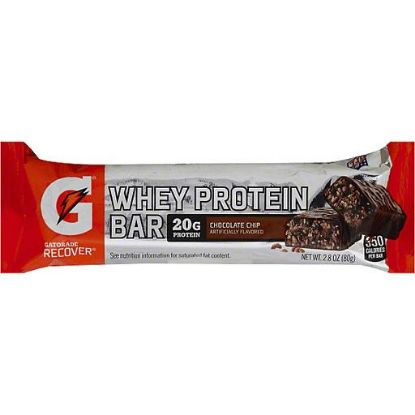 Picture of Gatorade Whey Protein Bar Recover Chocolate Chip 2.8 Oz