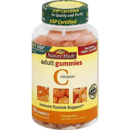 Picture of Nature Made Vitamin C 250 Mg Tangerine Gummies 80 Ct