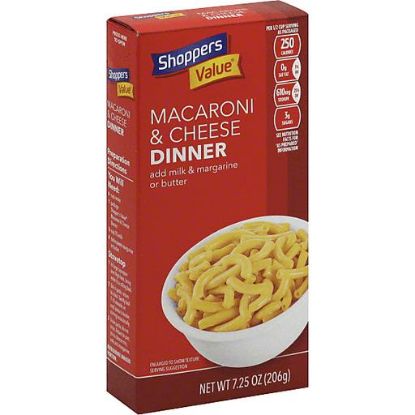 Picture of Shoppers Value Macaroni & Cheese Dinner 7.25 Oz