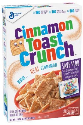Picture of General Mills Cinnamon Toast Crunch Cereal 16.8 Oz