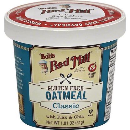 Picture of Bob/'s Red Mill Oatmeal Gluten Free Classic 1.81 Oz